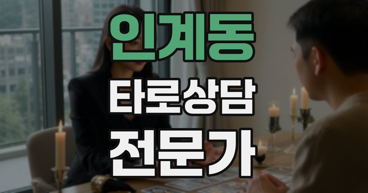 인계동 타로상담전문가 자격증