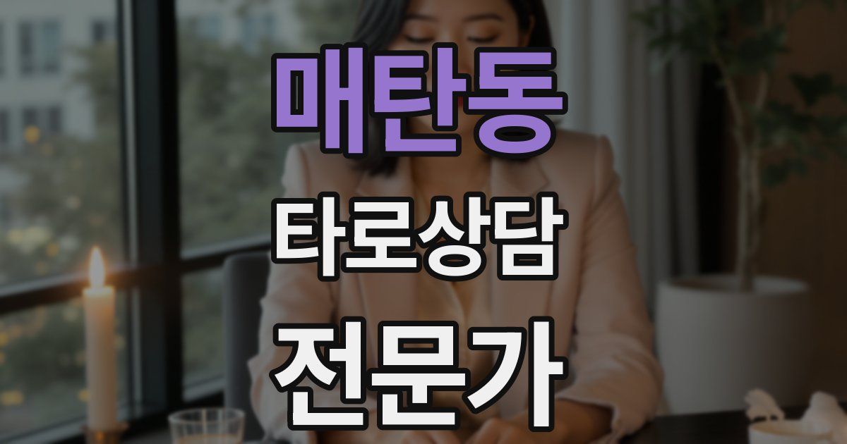 매탄동 타로상담전문가 자격증