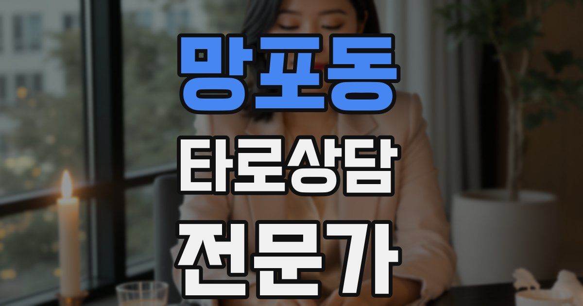 망포동 타로상담전문가 자격증