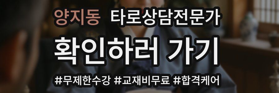 양지동 타로상담전문가 자격증