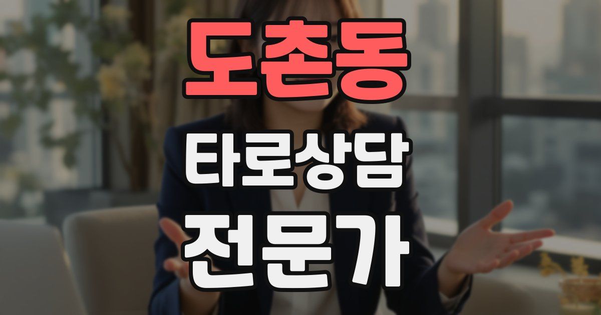 도촌동 타로상담전문가 자격증