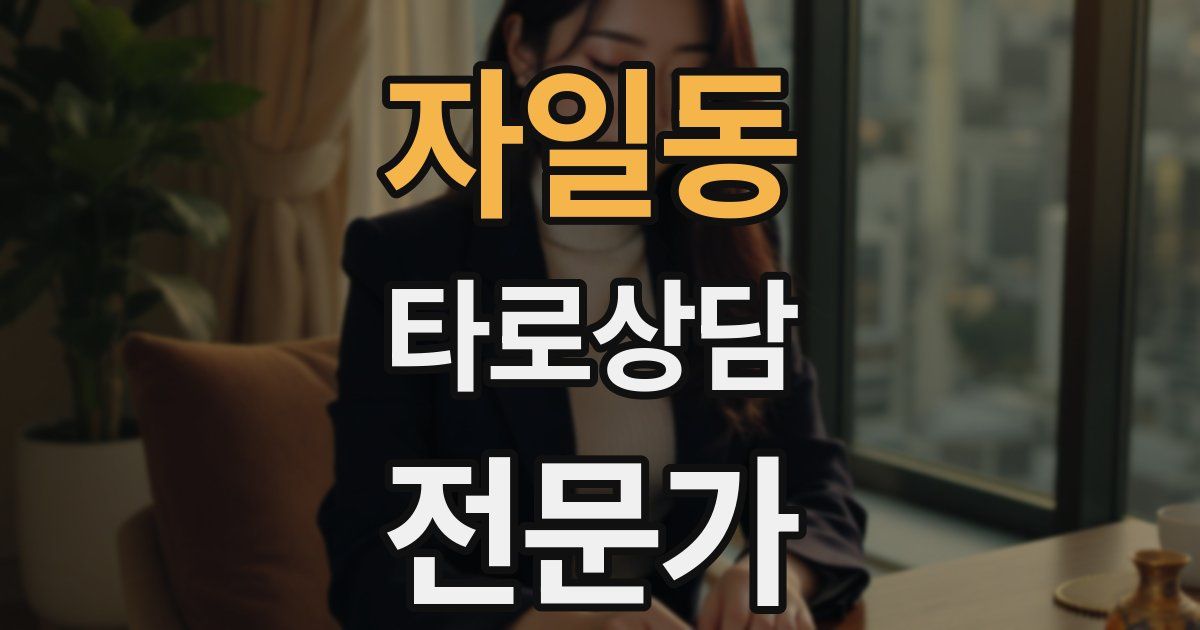 자일동 타로상담전문가 자격증