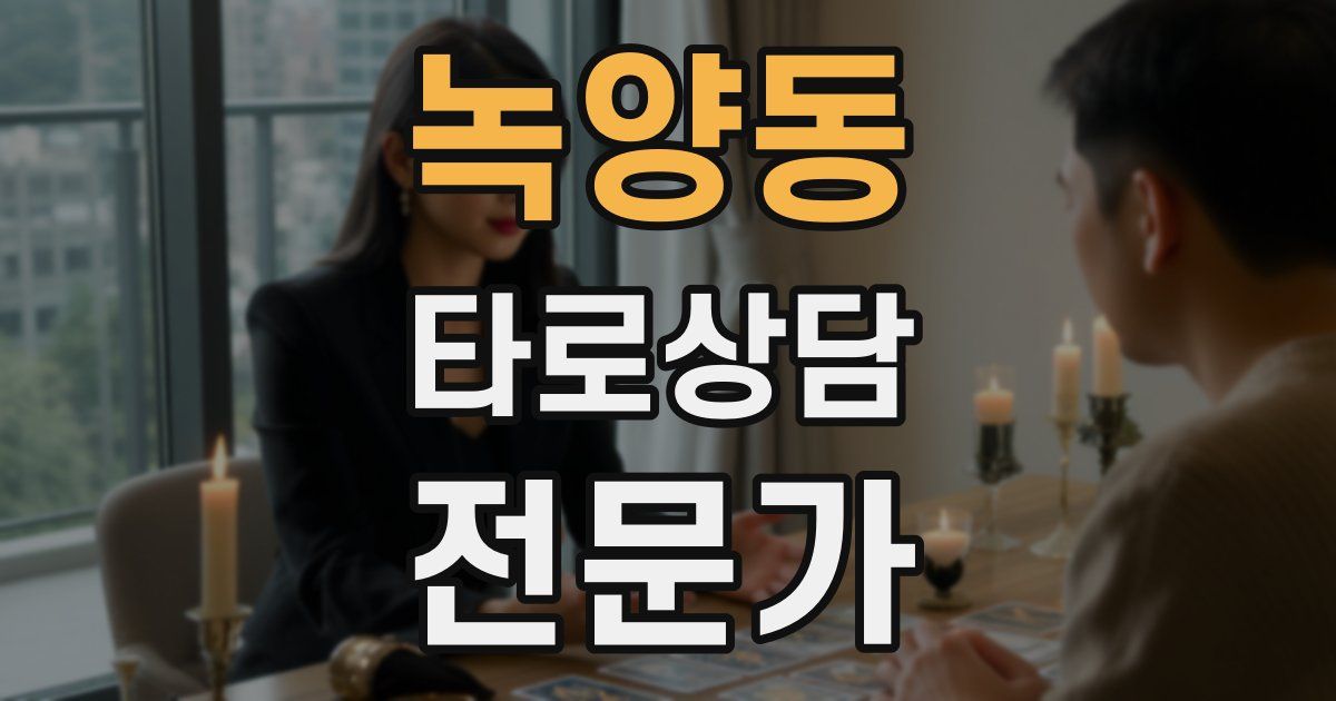 녹양동 타로상담전문가 자격증