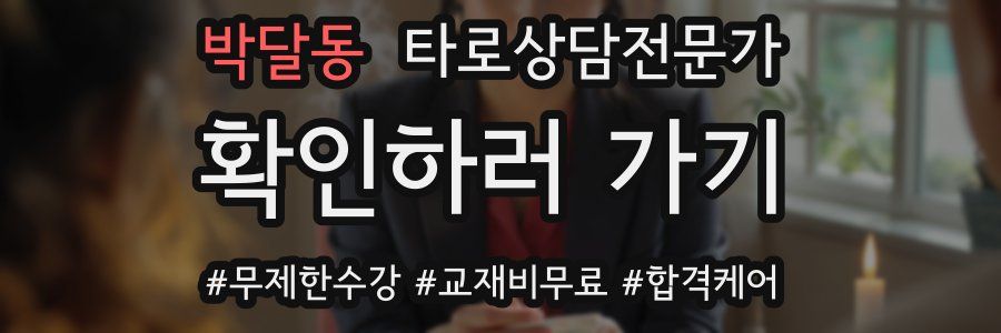 박달동 타로상담전문가 자격증