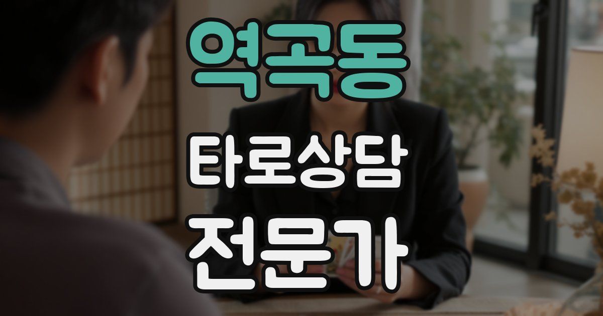 역곡동 타로상담전문가 자격증
