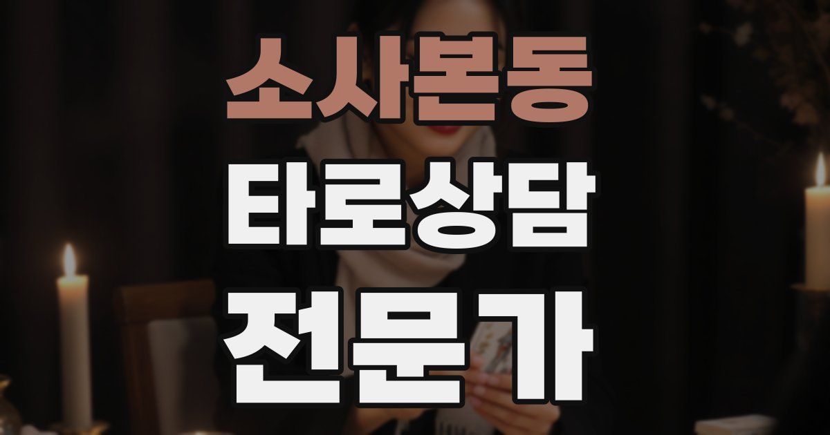 소사본동 타로상담전문가 자격증