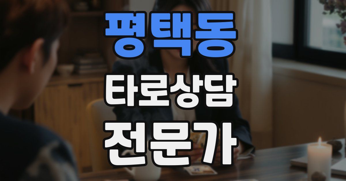 평택동 타로상담전문가 자격증