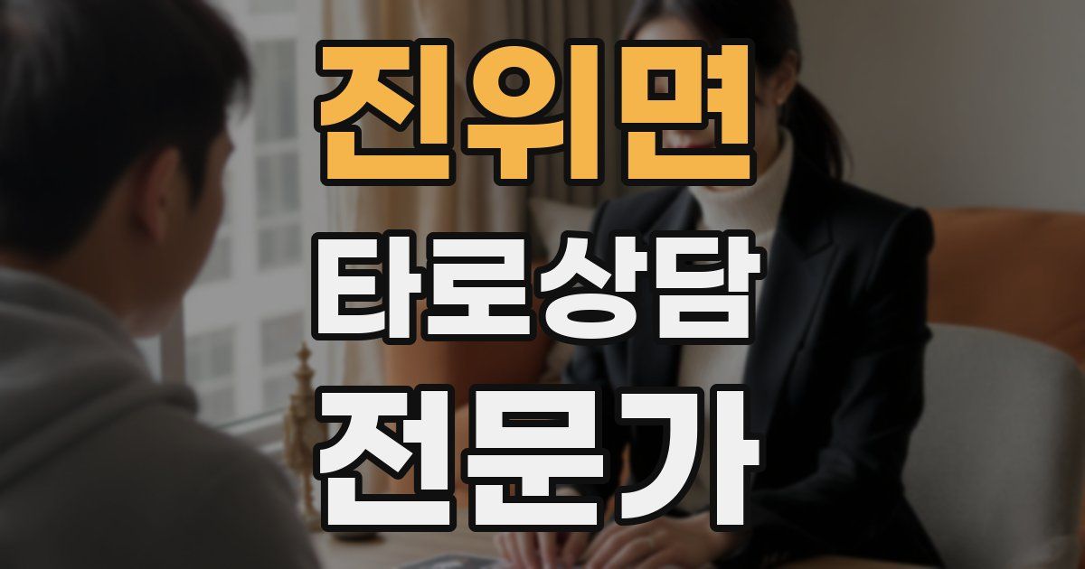 진위면 타로상담전문가 자격증
