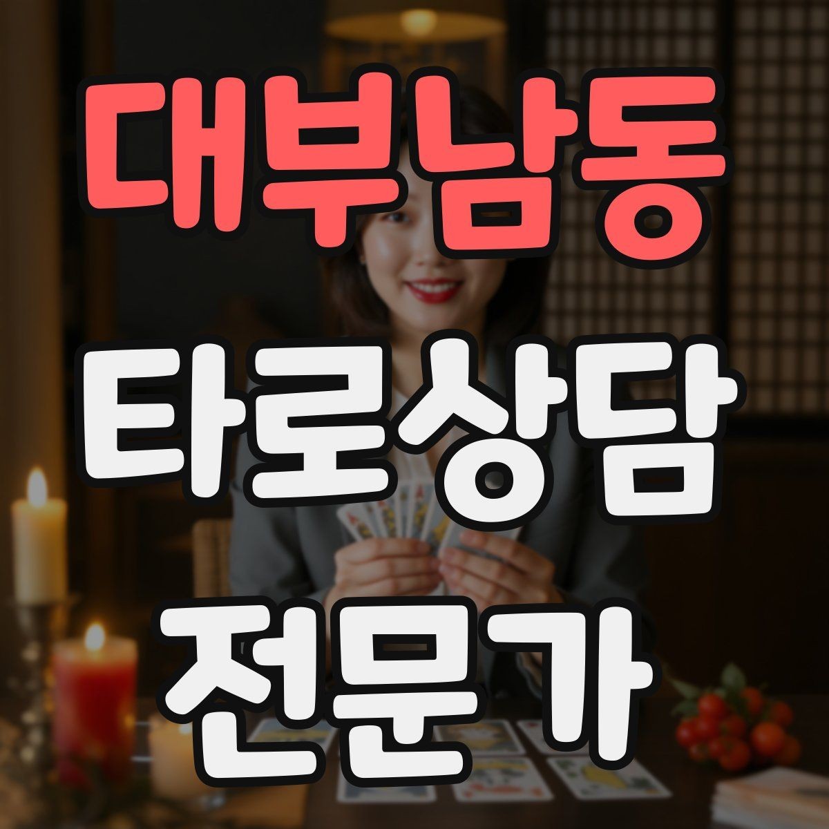 대부남동 타로상담전문가 자격증 수트별 감정 행동 사고 프레임 만들기