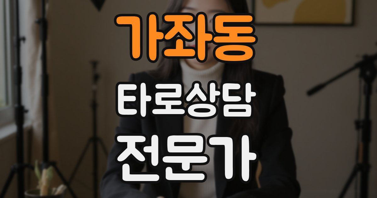 가좌동 타로상담전문가 자격증