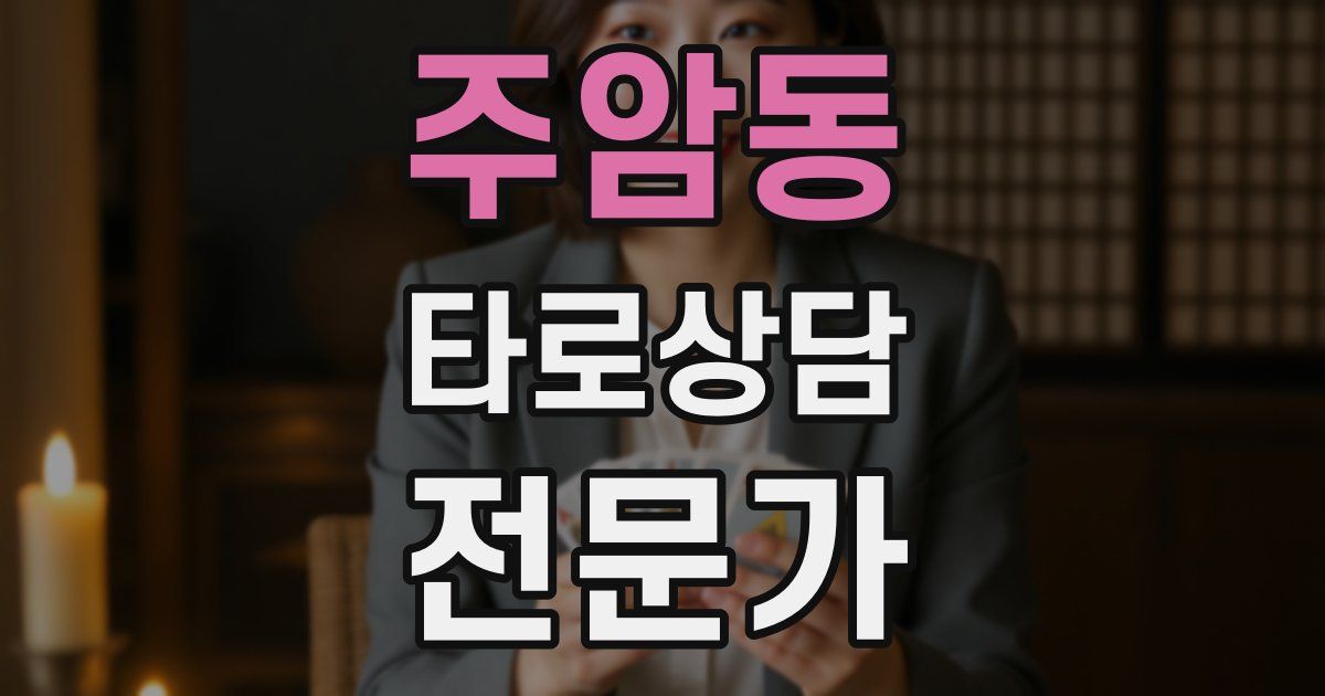 주암동 타로상담전문가 자격증