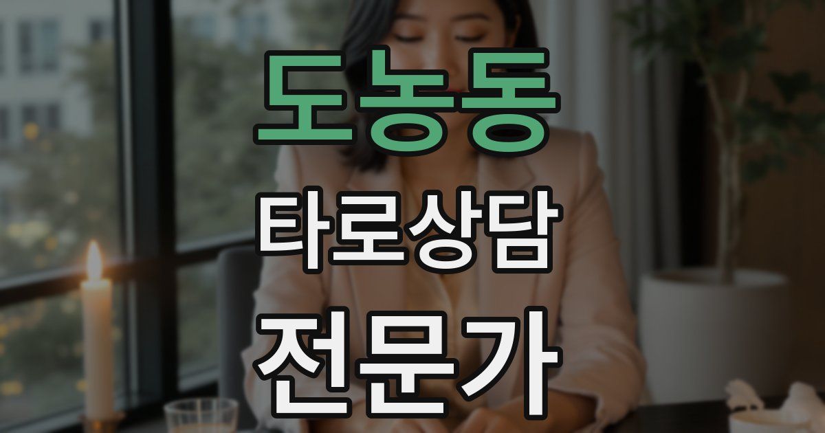 도농동 타로상담전문가 자격증
