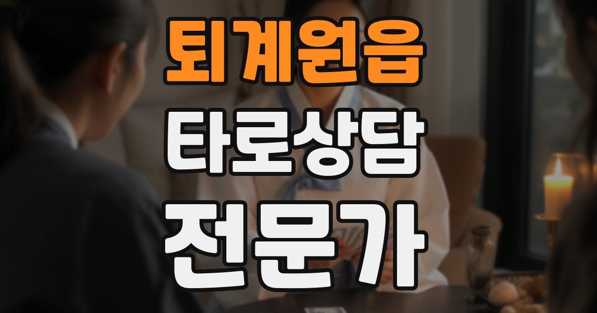 퇴계원읍 타로상담전문가 자격증