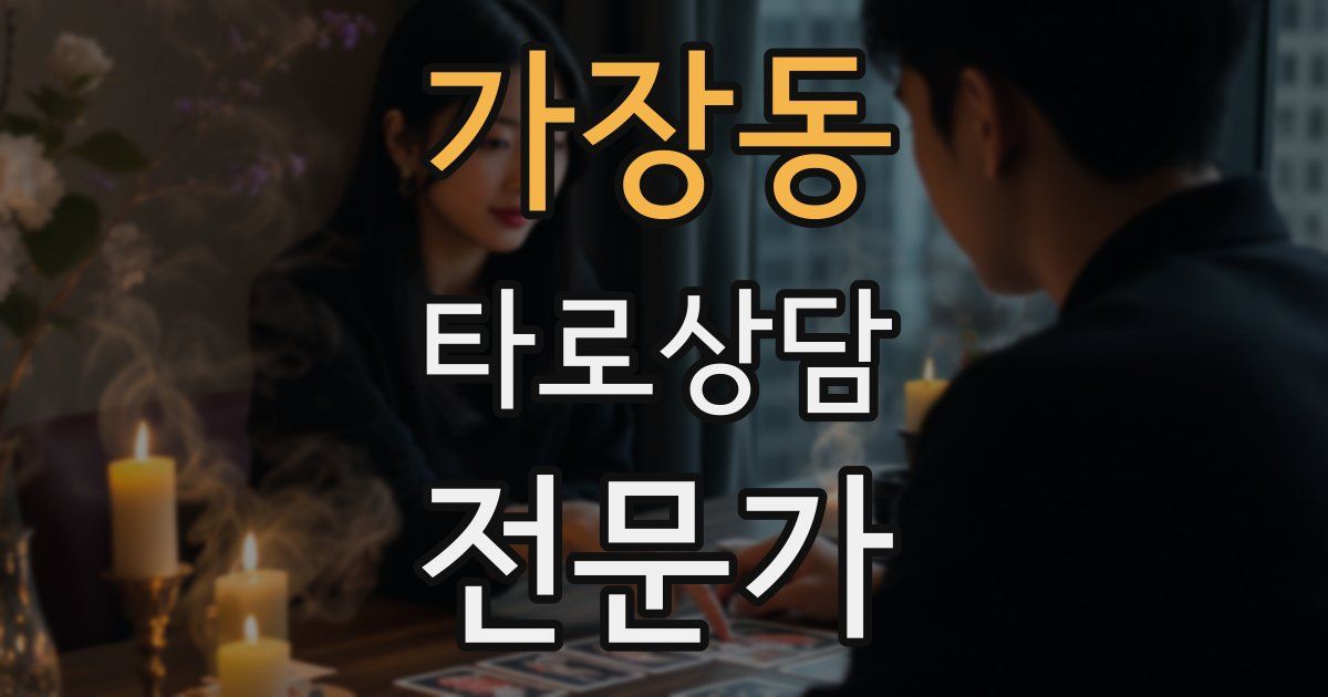 가장동 타로상담전문가 자격증