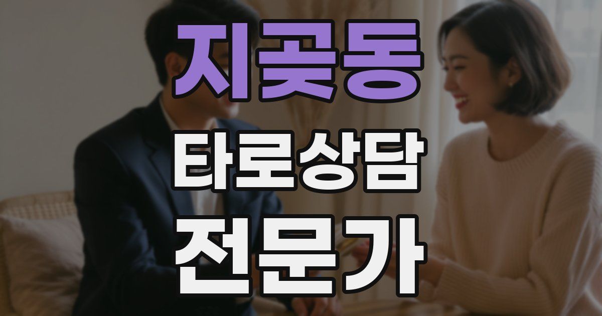 지곶동 타로상담전문가 자격증