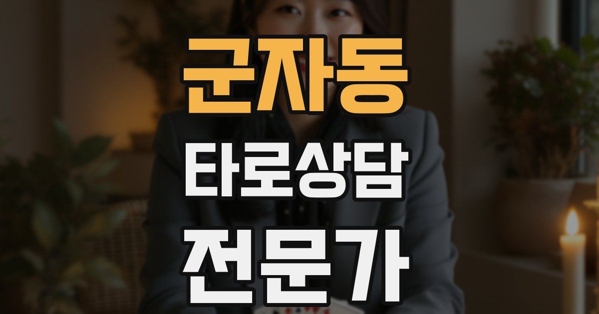 군자동 타로상담전문가 자격증