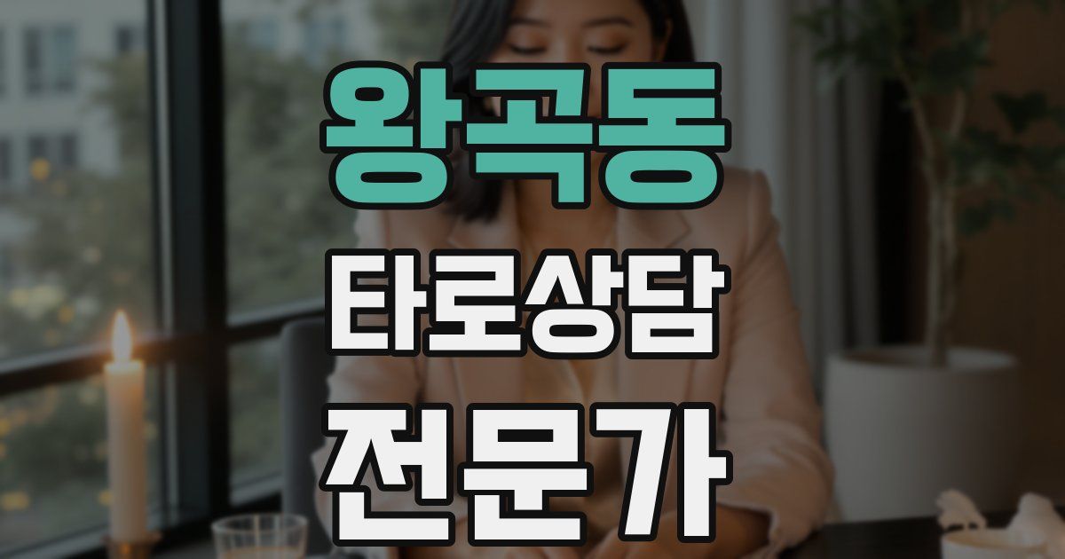 왕곡동 타로상담전문가 자격증