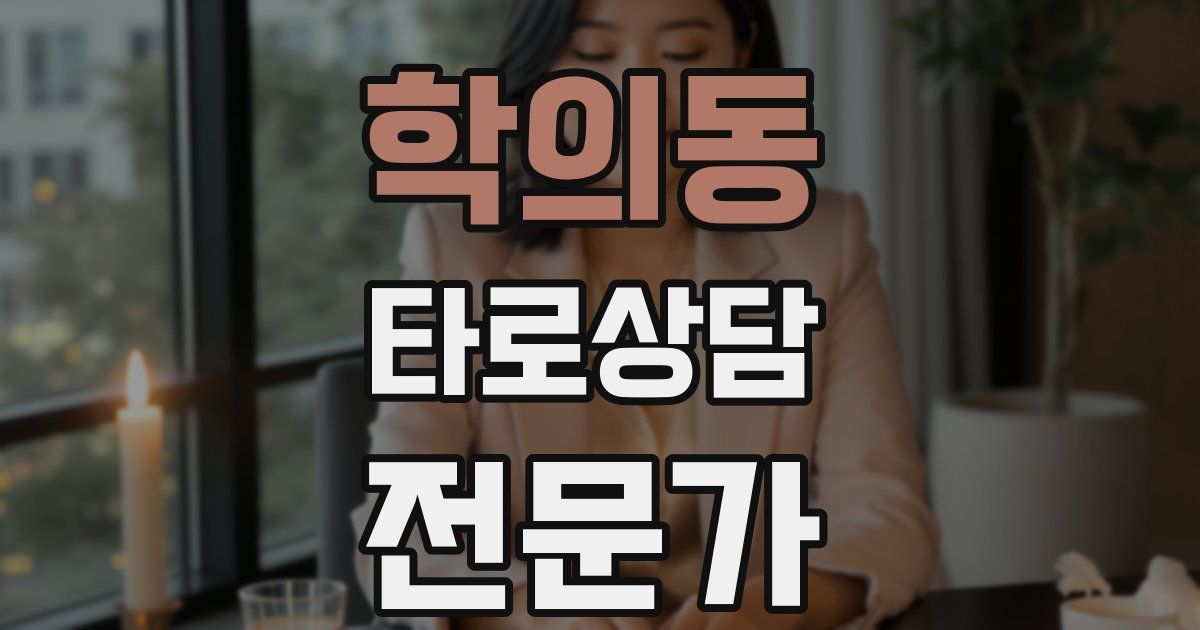 학의동 타로상담전문가 자격증