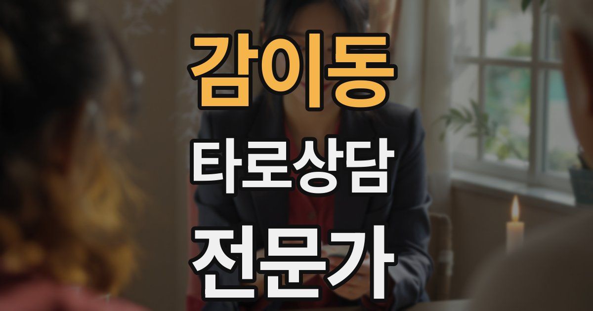 감이동 타로상담전문가 자격증