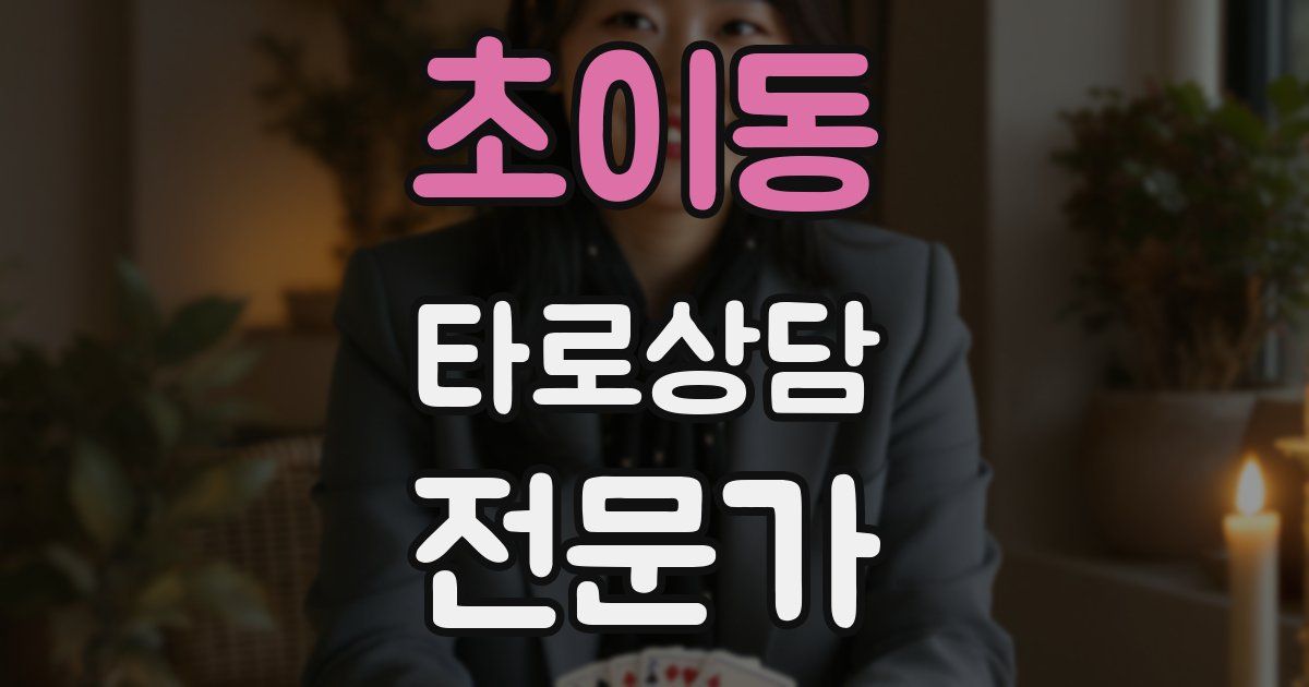 초이동 타로상담전문가 자격증