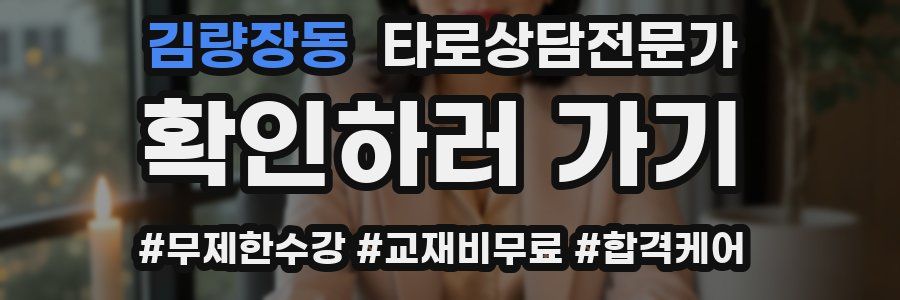 김량장동 타로상담전문가 자격증