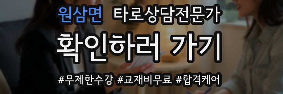 원삼면 타로상담전문가 자격증