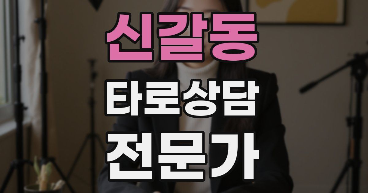 신갈동 타로상담전문가 자격증