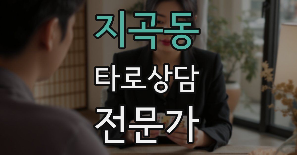 지곡동 타로상담전문가 자격증