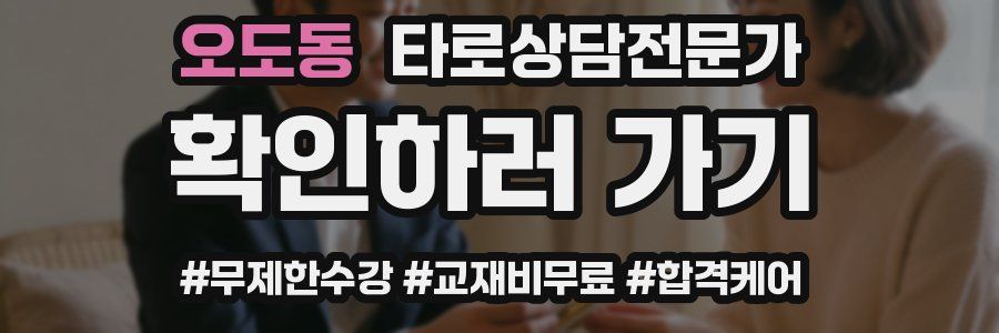 오도동 타로상담전문가 자격증