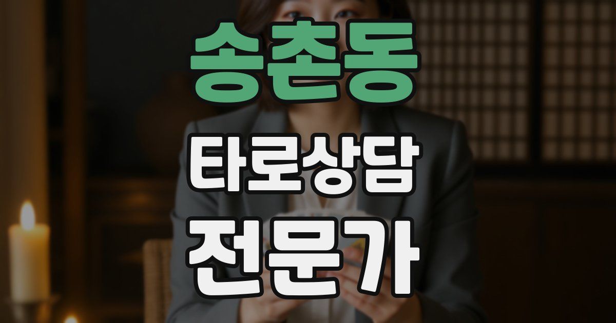 송촌동 타로상담전문가 자격증