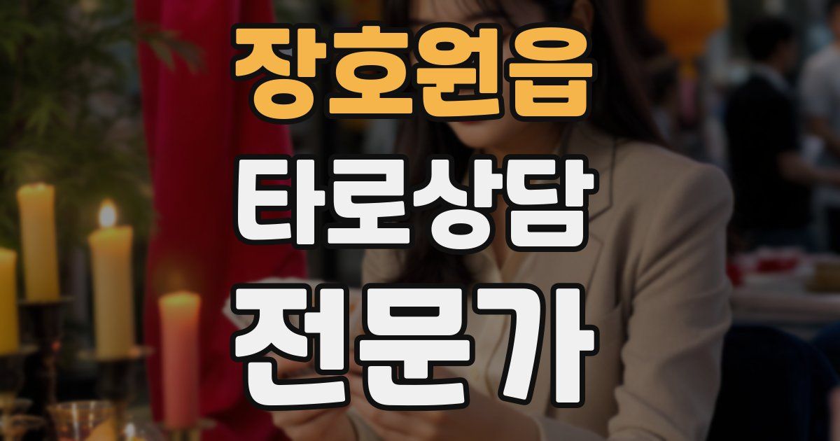 장호원읍 타로상담전문가 자격증