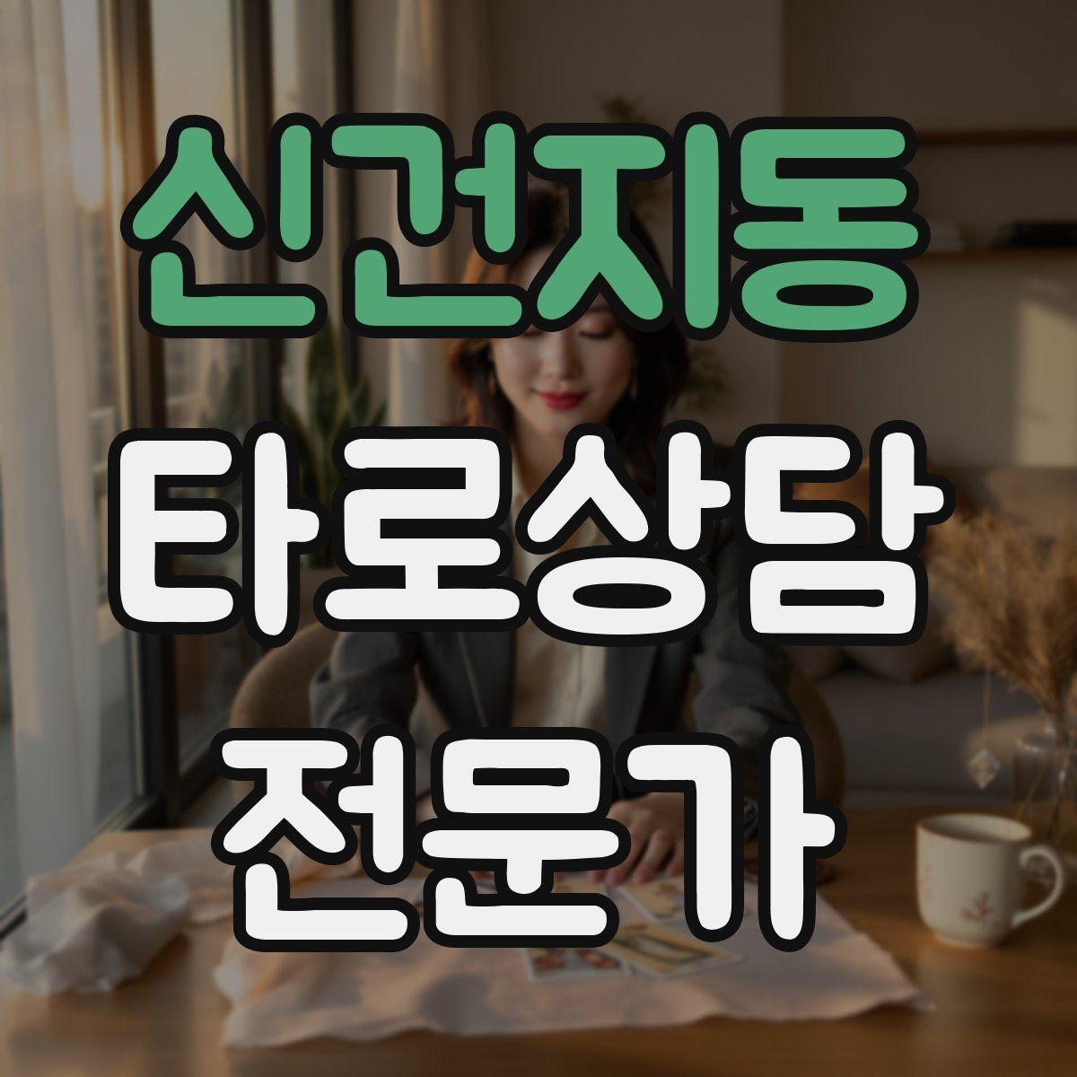 신건지동 타로상담전문가 자격증 상담 범위를 명확히 하는 서비스 안내문
