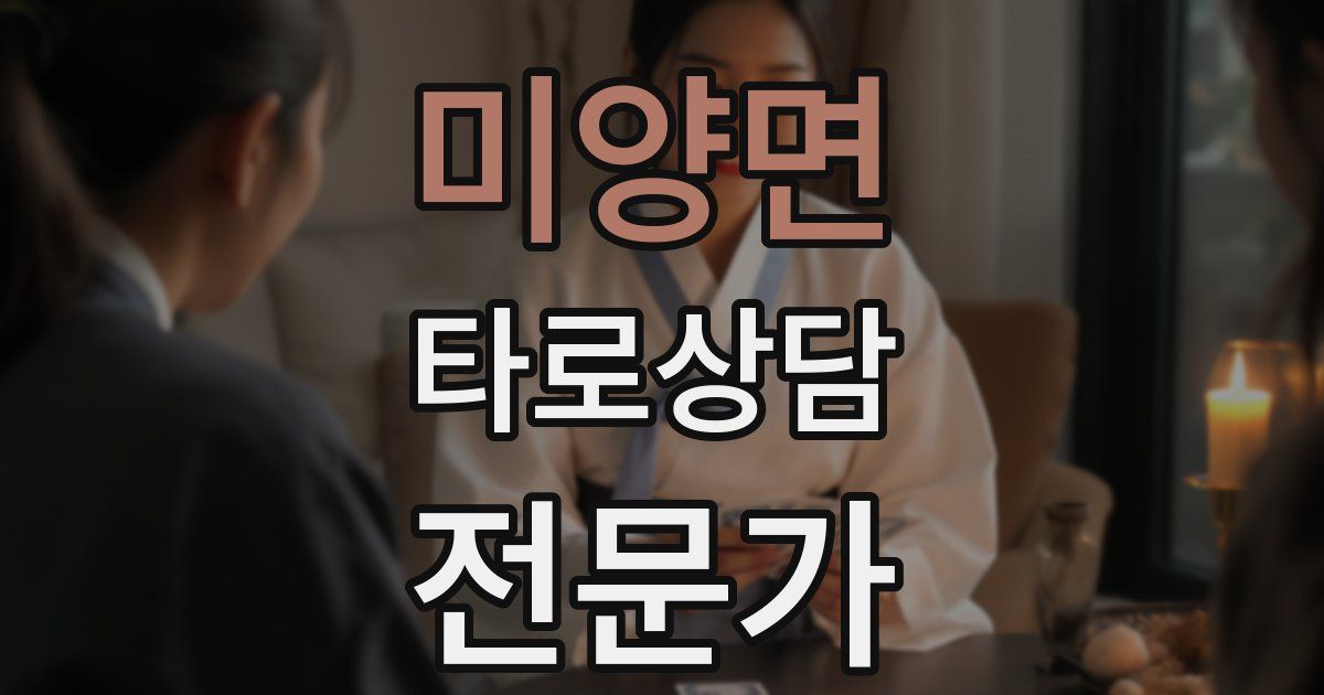미양면 타로상담전문가 자격증