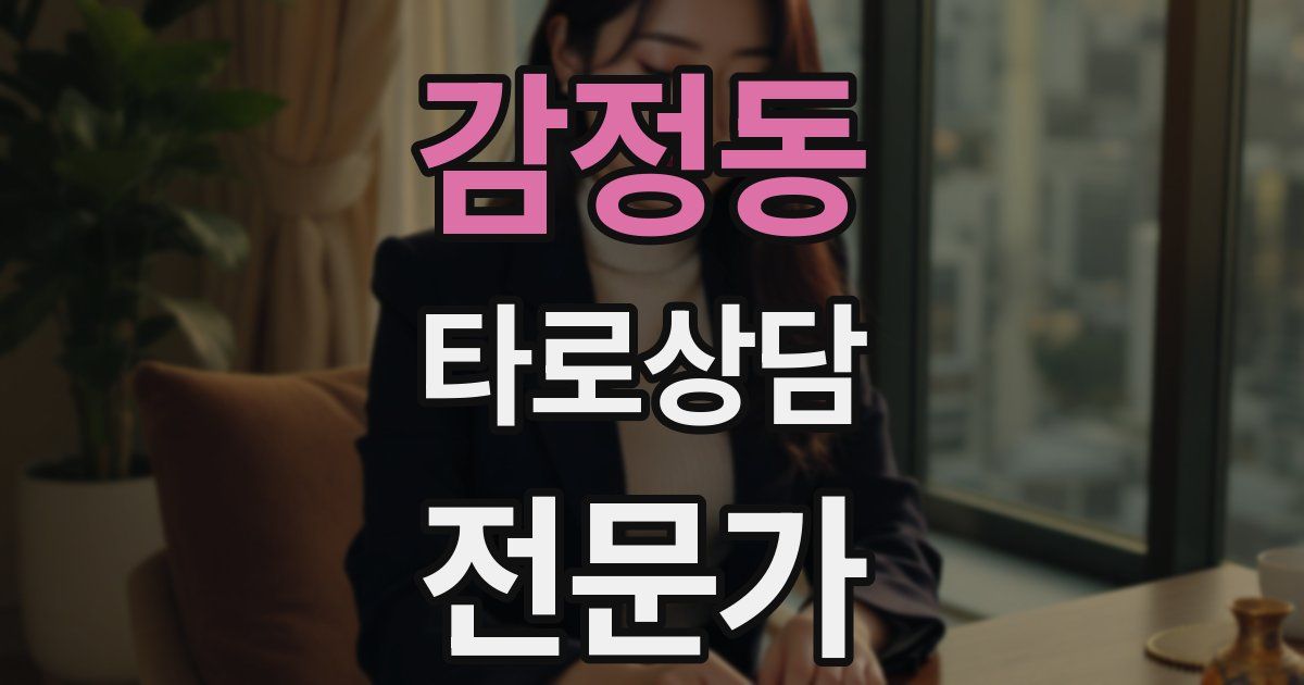 감정동 타로상담전문가 자격증