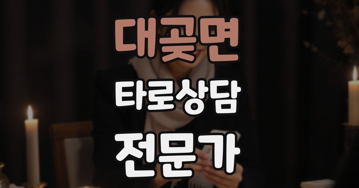 대곶면 타로상담전문가 자격증