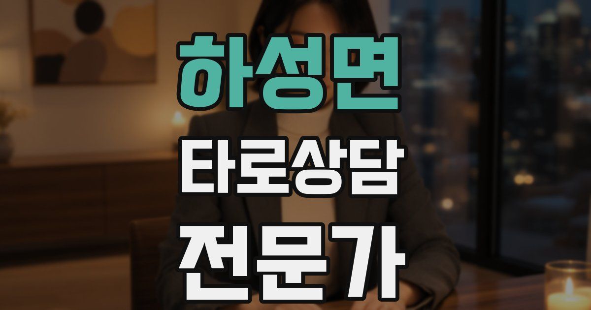 하성면 타로상담전문가 자격증