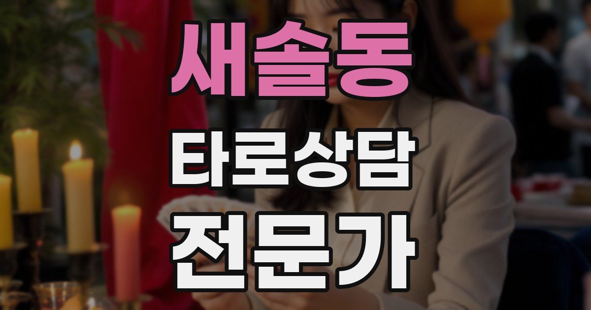 새솔동 타로상담전문가 자격증