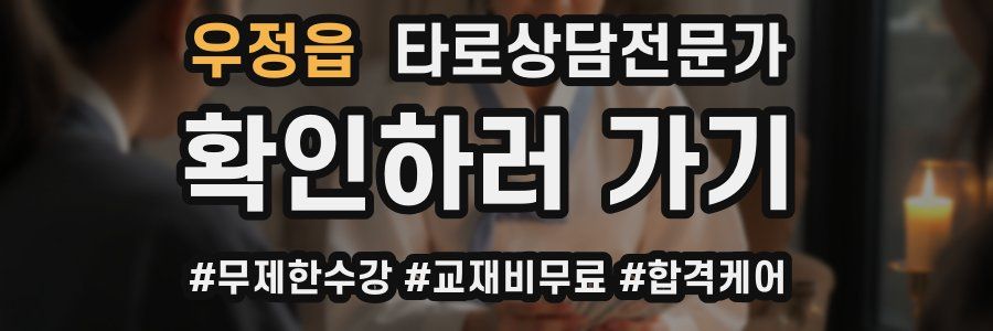 우정읍 타로상담전문가 자격증