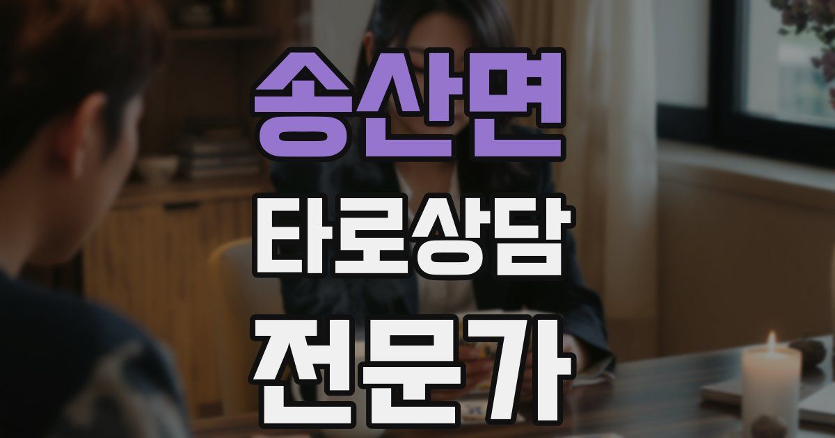 송산면 타로상담전문가 자격증