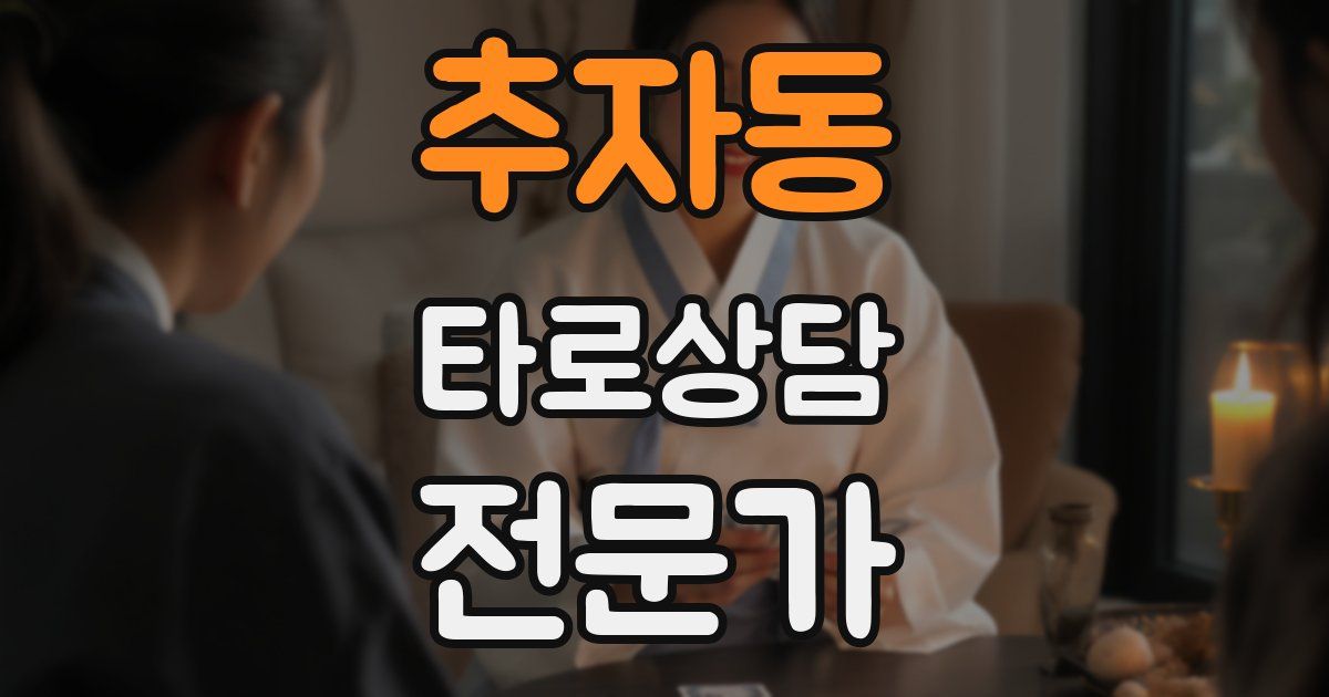 추자동 타로상담전문가 자격증