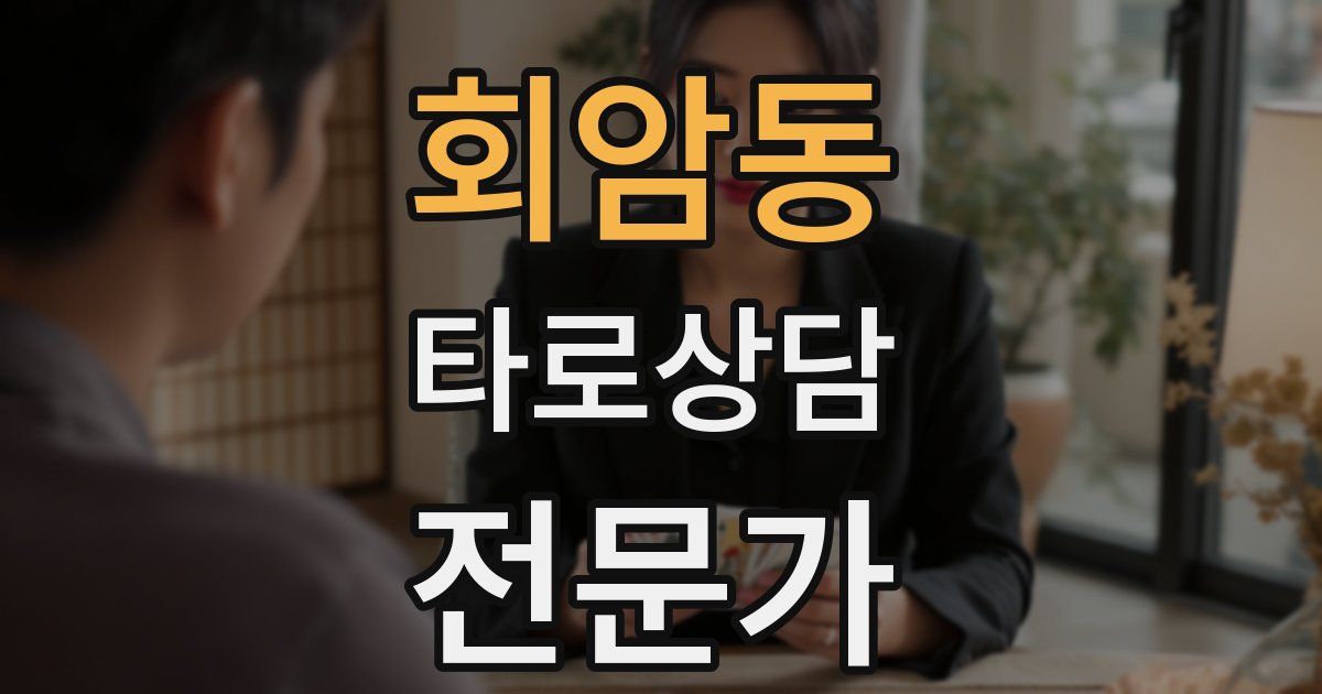 회암동 타로상담전문가 자격증