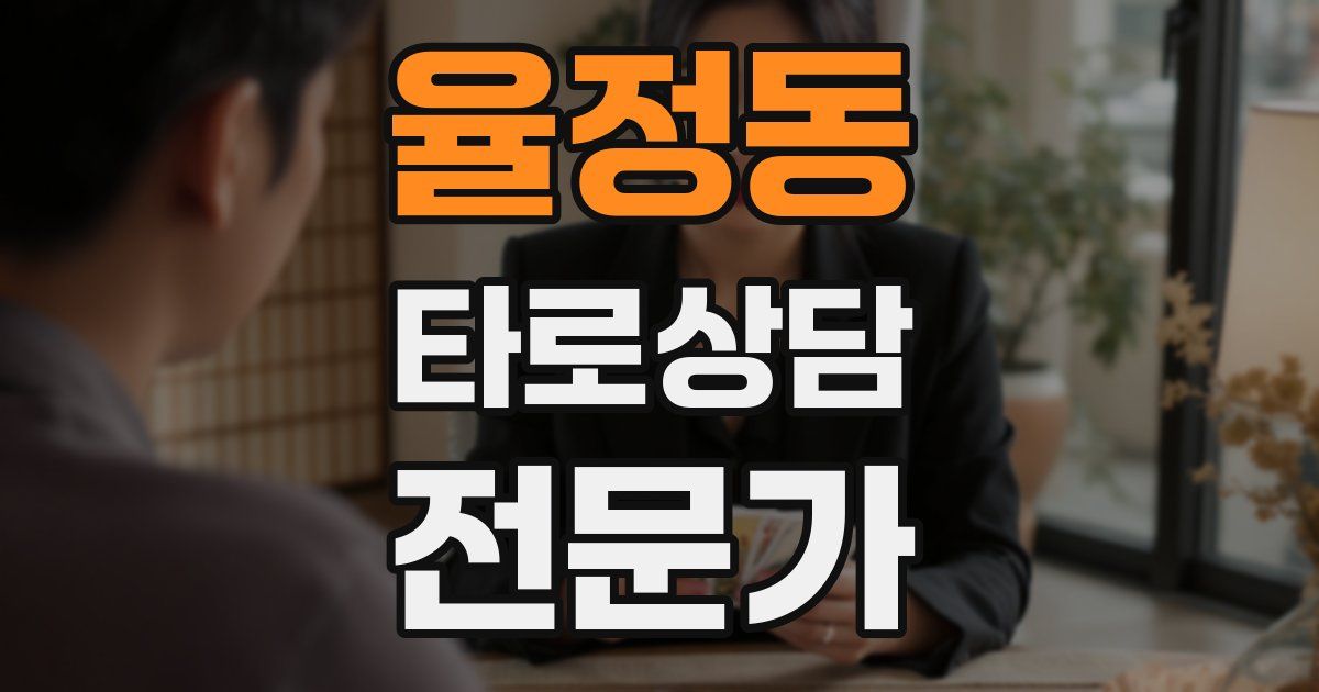 율정동 타로상담전문가 자격증
