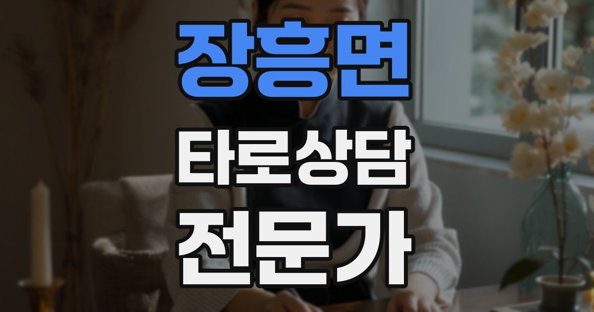 장흥면 타로상담전문가 자격증