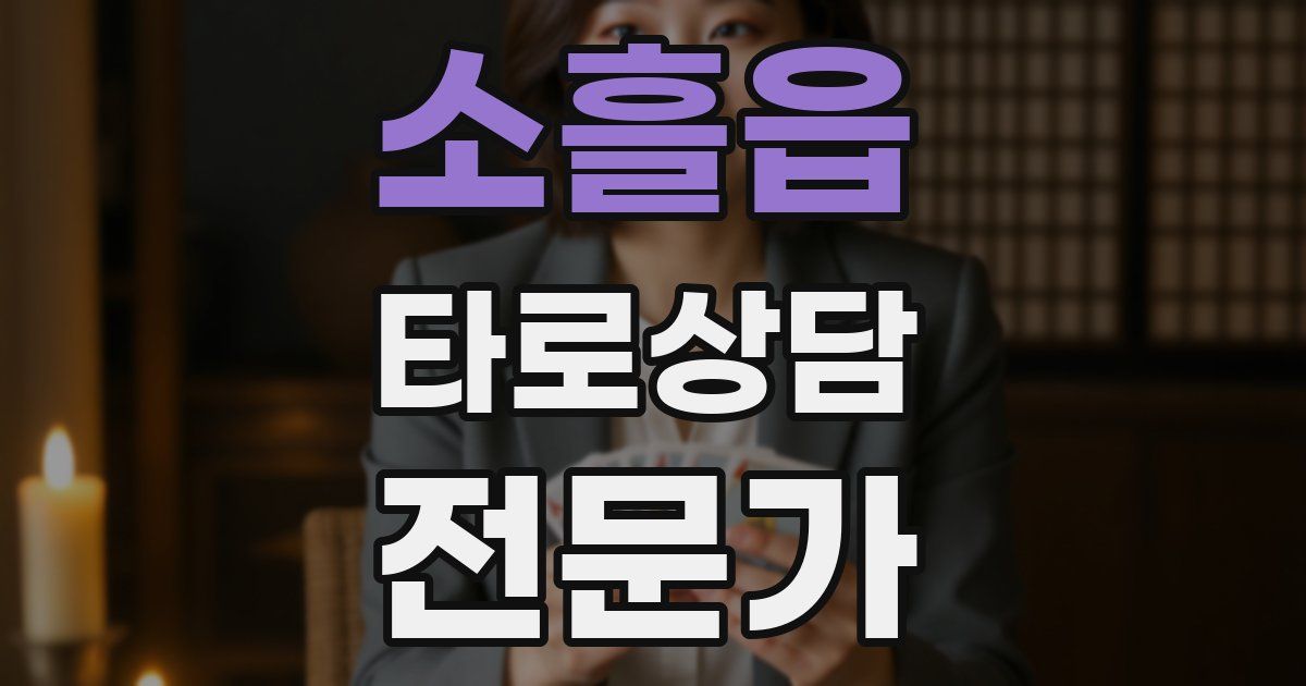 소흘읍 타로상담전문가 자격증