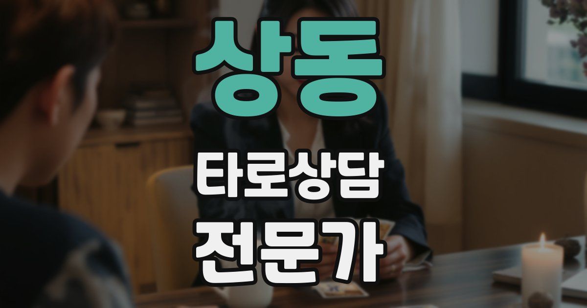 상동 타로상담전문가 자격증