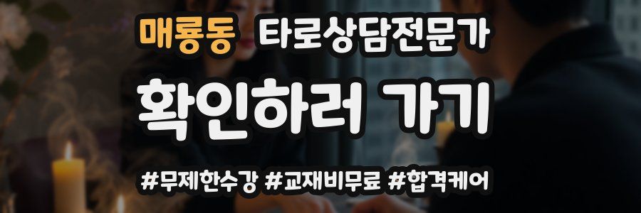 매룡동 타로상담전문가 자격증