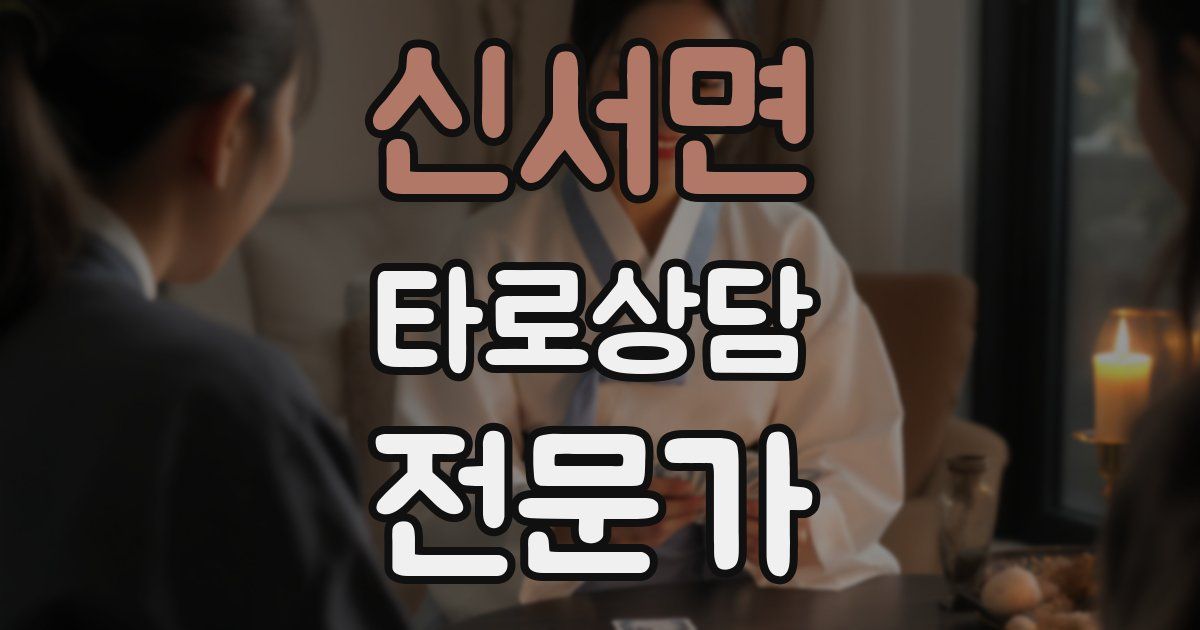 신서면 타로상담전문가 자격증