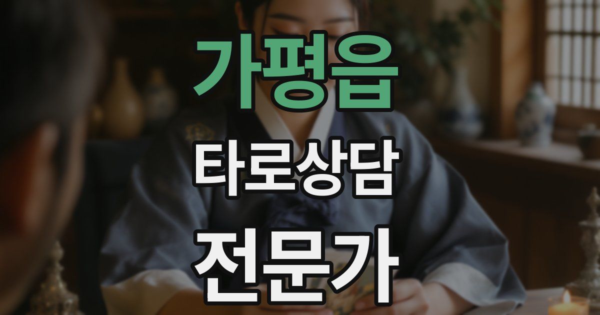 가평읍 타로상담전문가 자격증