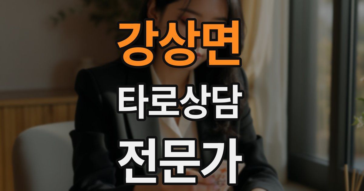 강상면 타로상담전문가 자격증