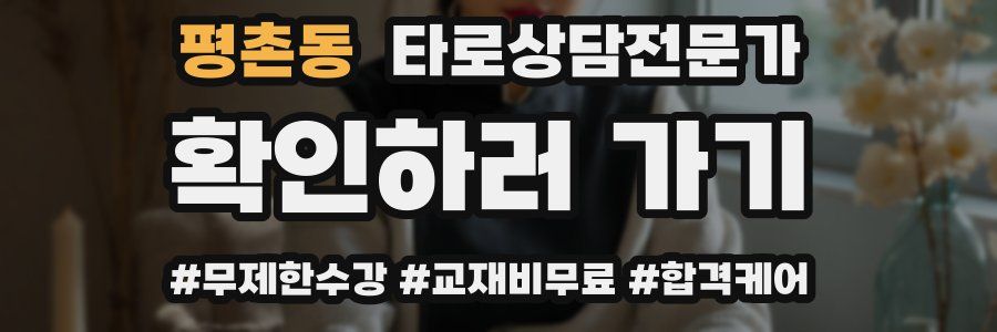 평촌동 타로상담전문가 자격증